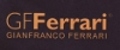 logo GF Ferrari nero