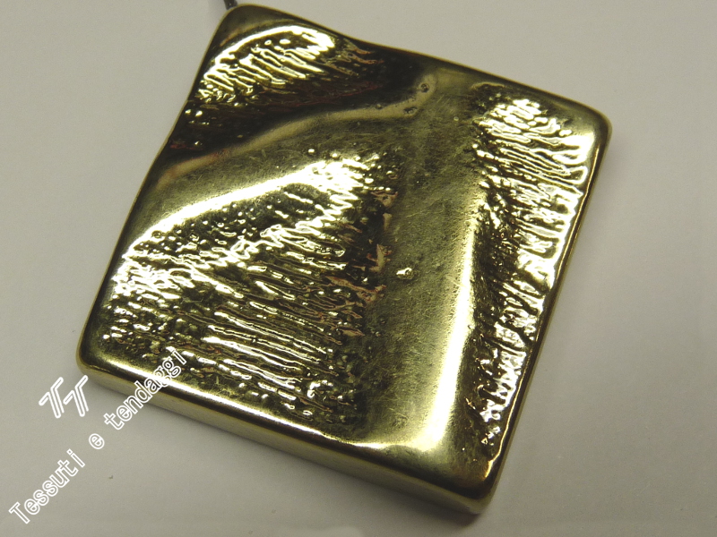 Coppia fermatenda magnetico placca oro dettaglio 1