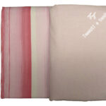 Completo lenzuola 2 piazze TRASPARENZE color rosa chiaro
