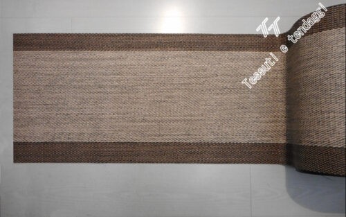 Tappeto a metraggio bordi marroni