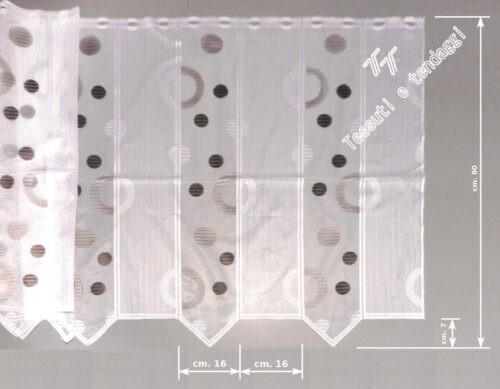 Tendina a pois ultimo taglio