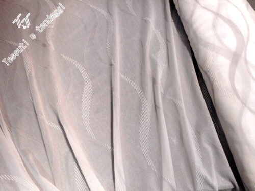 Tenda 1113 onde filcoupé  bianche e grigie