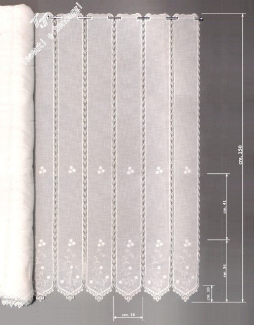 Tendina tirolese macramé h150