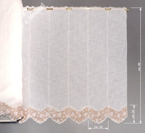 Tendina tirolese balza in panno h90