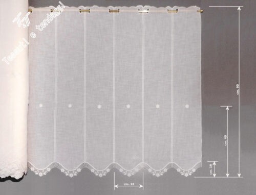 Tendina macramé Sara h90