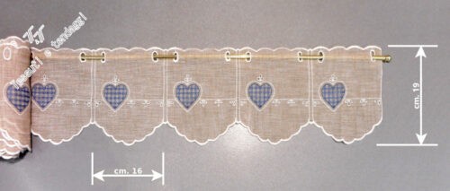 Mantovana tirolese sabbia cuore blu