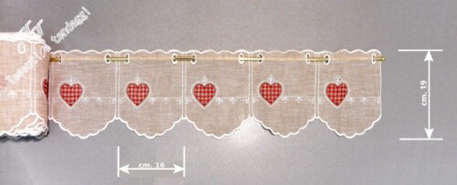 Mantovana tirolese sabbia cuore rosso