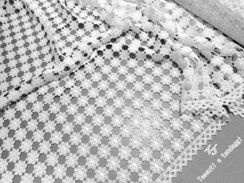 Tendina pizzo macramé h120