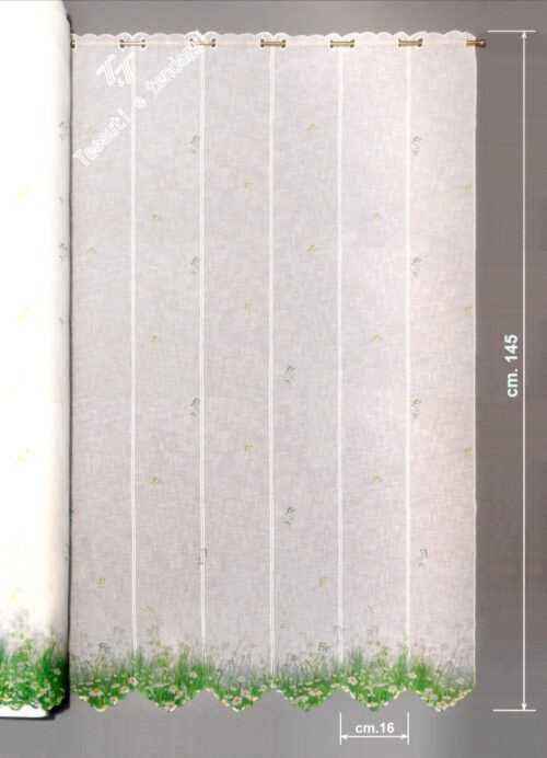 Tendina tirolese prato fiorito h145