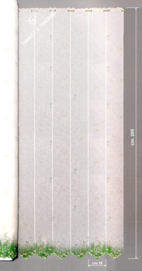 Tendina tirolese prato fiorito h205