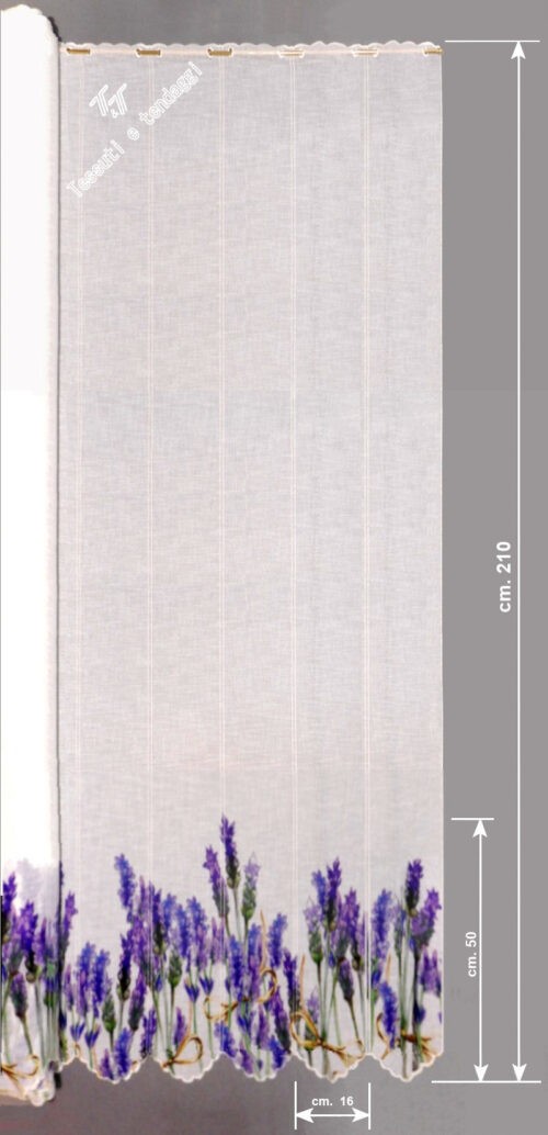 Tendina new lavanda h210