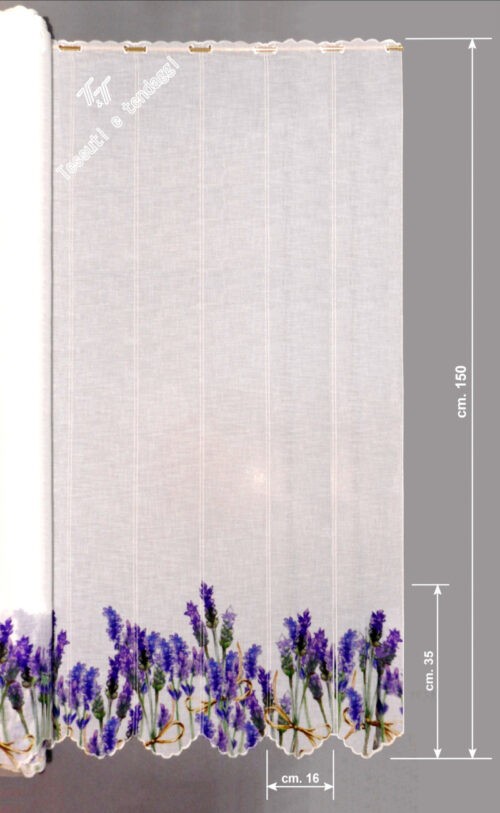 Tendina new lavanda h150