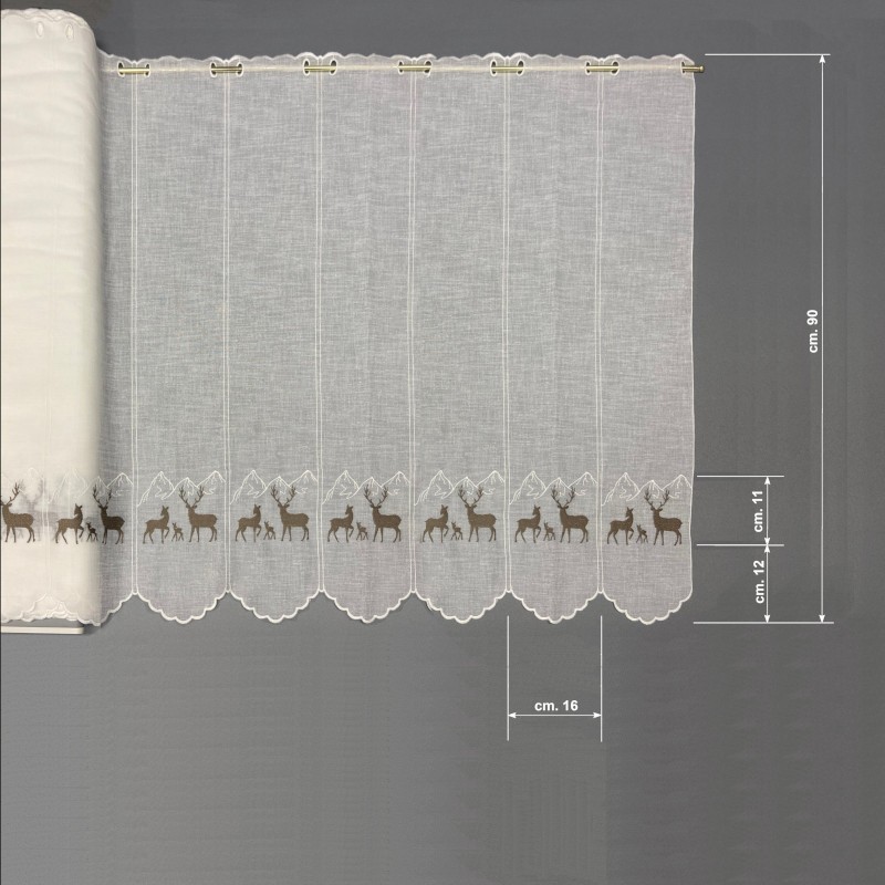 Tendina tirolese CERVI h90