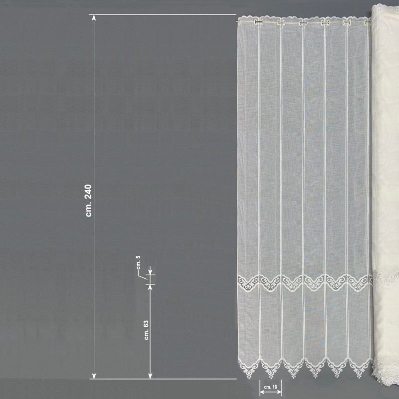 Tendina macramé AREZZO h240